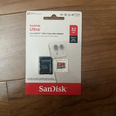 SanDisk Ultra 32 GB Class 10/UHS-I microSDHC (sdsqua4032gan6ma) AUTHENTIC NIB