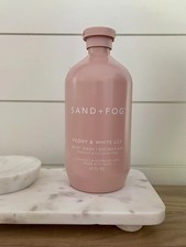 SAND + FOG Peony White Lily Body Wash Shower Gel W/Aloe! - JUMBO 32 Oz. - NEW! 0.81 per gallon