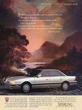 1989 Sterling - Austin Rover Sedan - Vintage Advertisement Ad A25-B