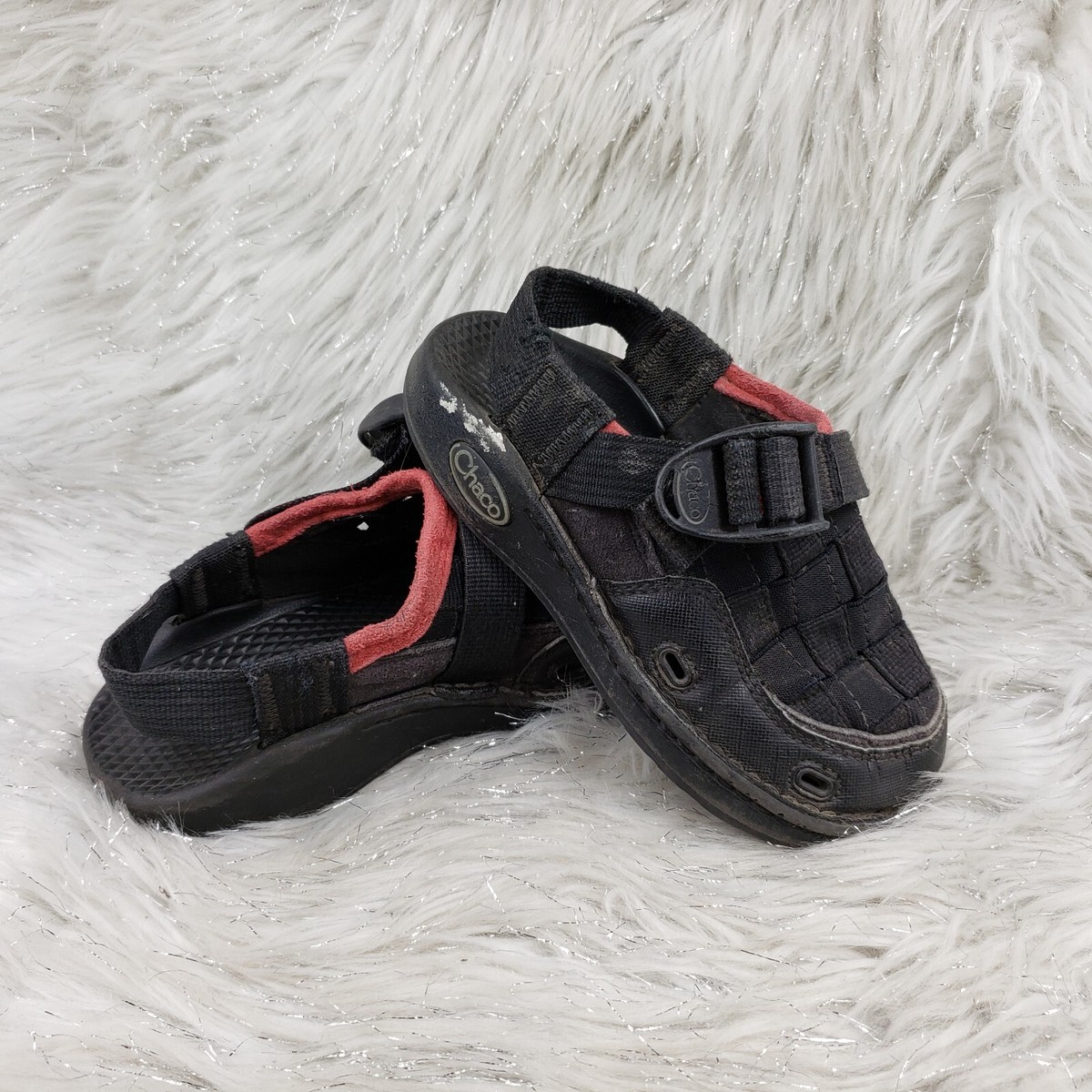 Chaco Men\'s Sandals in Black and Red Chaco Z/Canyon 2 Sandal - Men main image 4