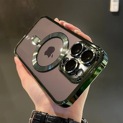Luxury PlatingCase For iPhone16 15 14 Plus 13 12 11 Pro X XR XS Soft case