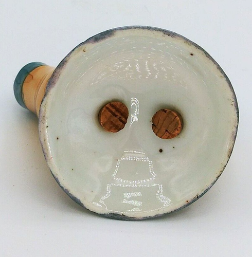 Vintage Lustreware Iridescent one Piece Salt & Pepper Shaker with Handle Japan - Picture 4 of 6