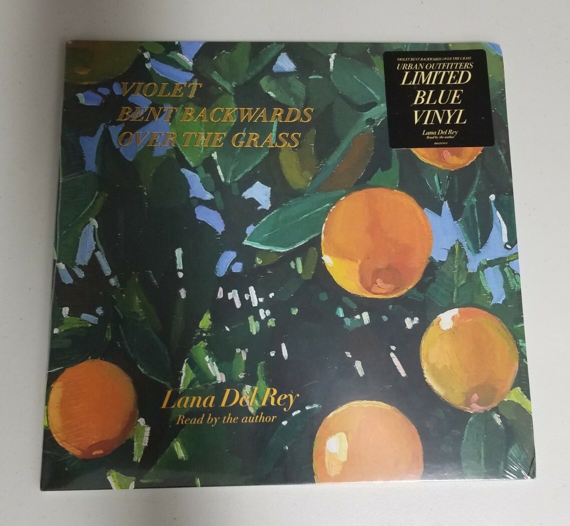Lana Del Rey Violet Bent Backwards Over The Grass LP Blue
