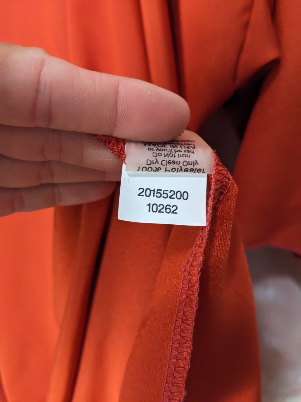 LuLaRoe Orange Women's Rust Solid Colored Shirley… - image 6