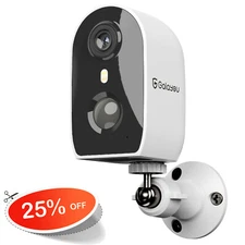 Galayou 2K WiFi Security Camera Outdoor PIR IP65 Weatherproof Color Night Vision