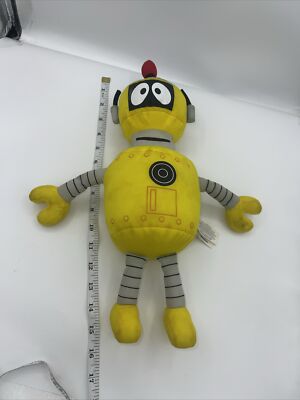 Yo Gabba Gabba Gab Sing Plex Toy Plush 2008 Spin Master Used Yo Gabba Gabba Gab Sing Plex Toy Plush 2008 Spin Master Used