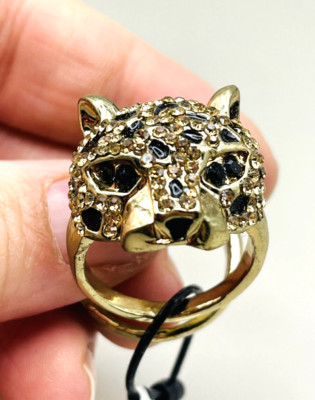 Torrid Gold Jaguar Layer Knuckle Ring Size 11 NEW