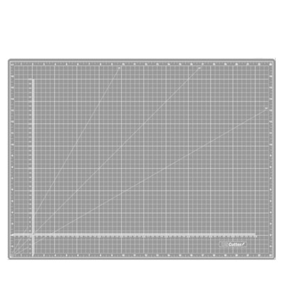 USCutter Self Healing Cutting Mat, Reversible with Grid Lines, Matte 3mm Thick