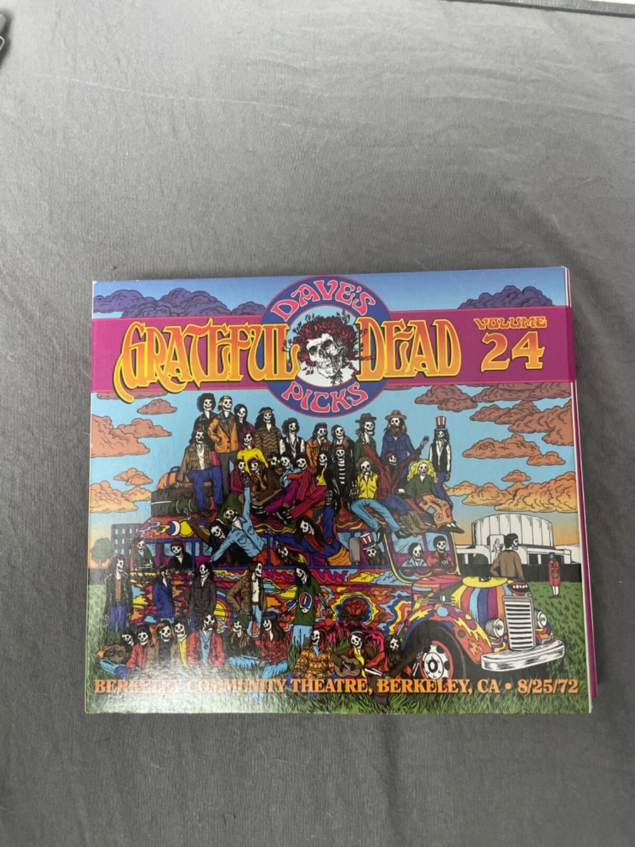 Grateful Dead Dave's Picks 24 Volume Twenty Four Berkeley CA BCT 8
