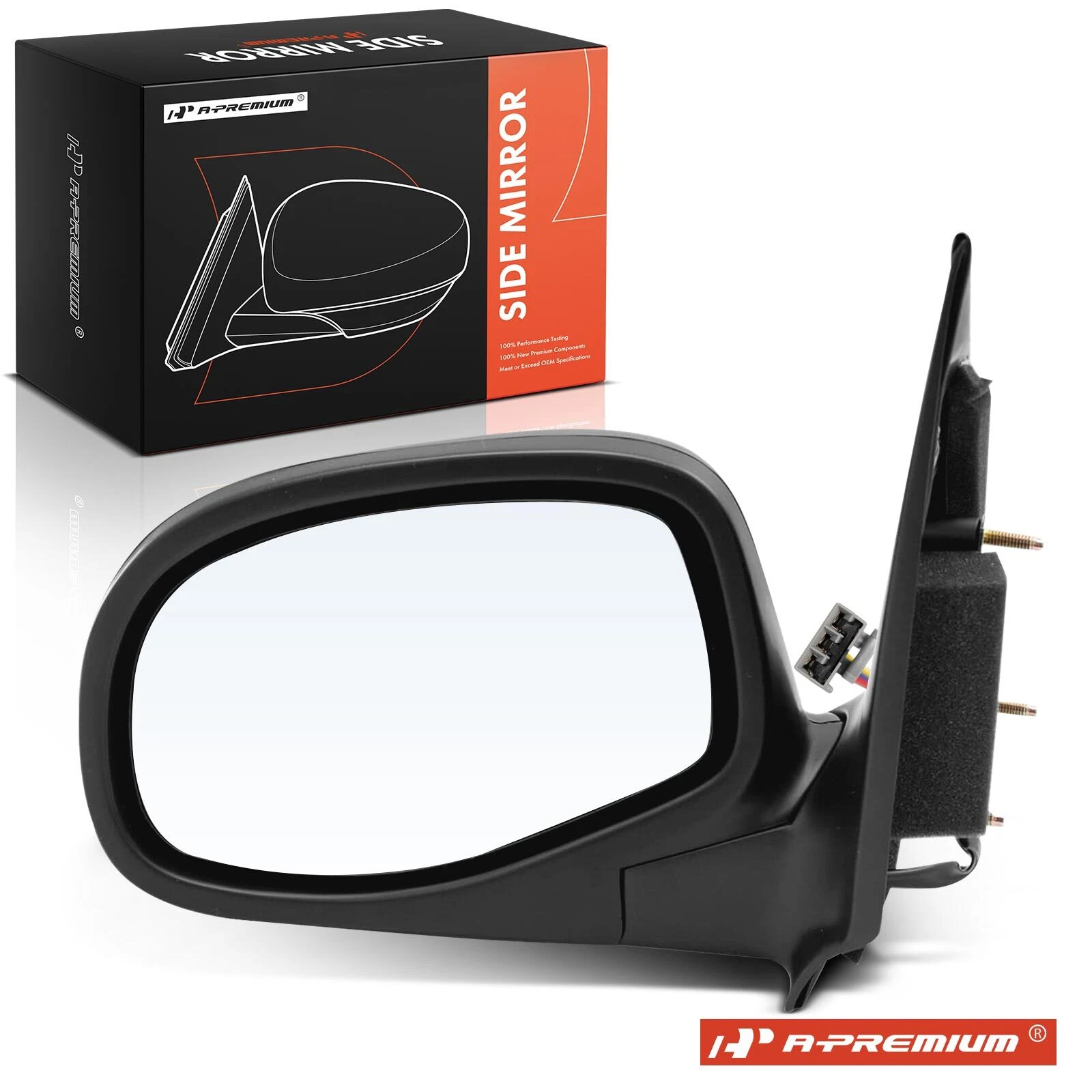 A-Premium Driver Power Mirror Manual Fold for Ford Ranger 1993-2002 F47Z17683EB