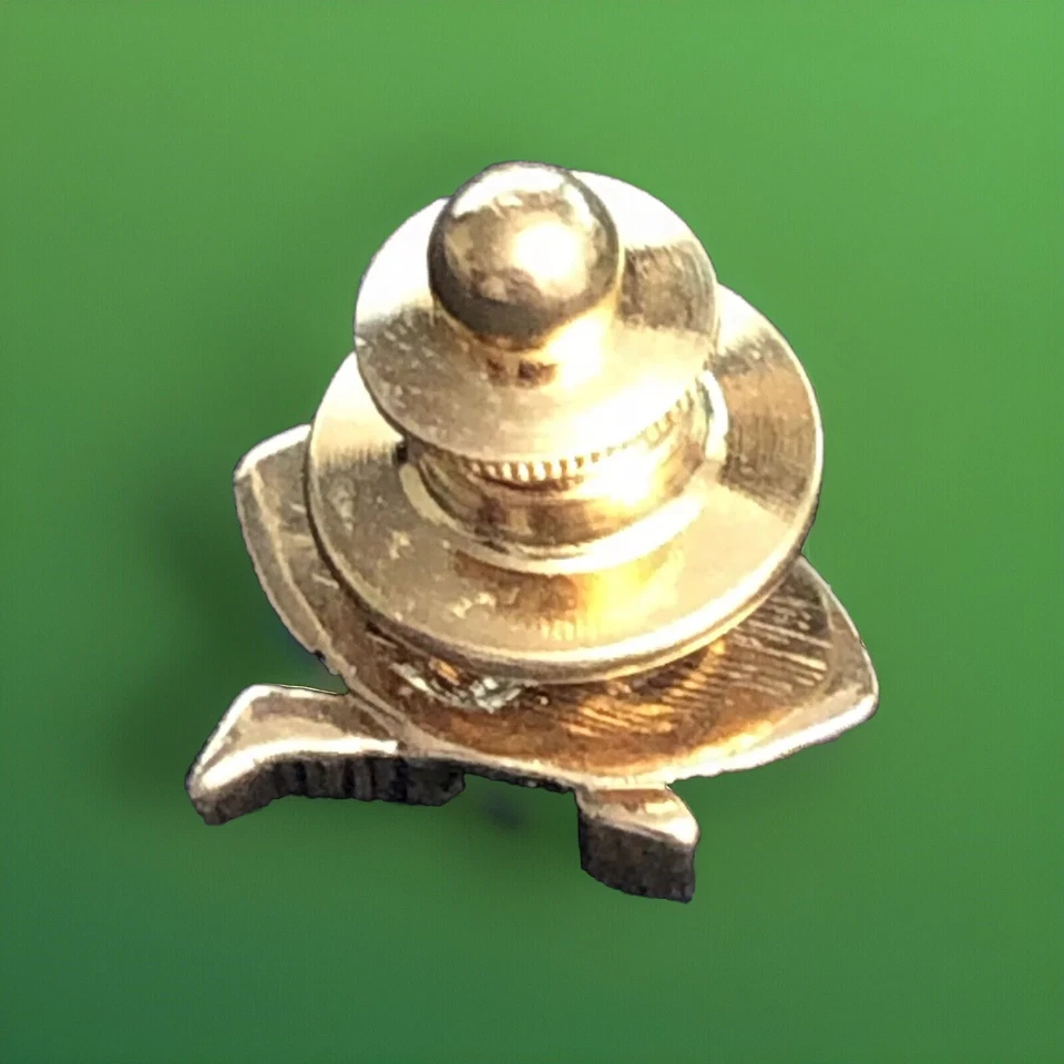 -Football Player Quarterback Runningback Vintage TINY SMALL Tie Tack Lapel Pin  - Image 4 of 4