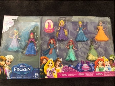disney princess 8 piece doll set