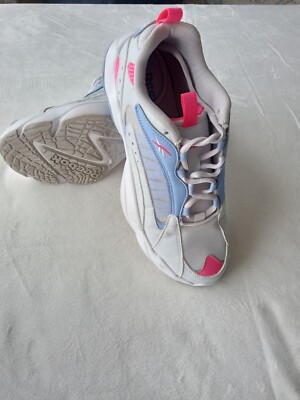 Reebok Royal Pervader Blue White Pink Women Running Shoes EH2489 sz 8.5