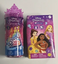 Get Both Disney Princess Royal Color Reveal 6 Surprises & Princess Pop & Play