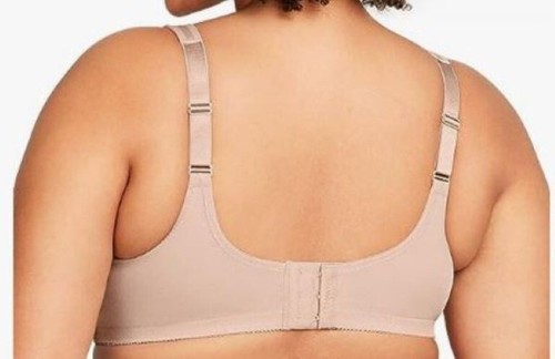 Glamorise 1003 Plus Size MagicLift Wirefree Minimizer Support Bra 44G Cafe NWOT - Picture 2 of 4