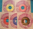 45Re✦RARE 50s ROCKABILLY LOT OF 5 REPROS✦ Fantastic Collector Unplayed Records!♫