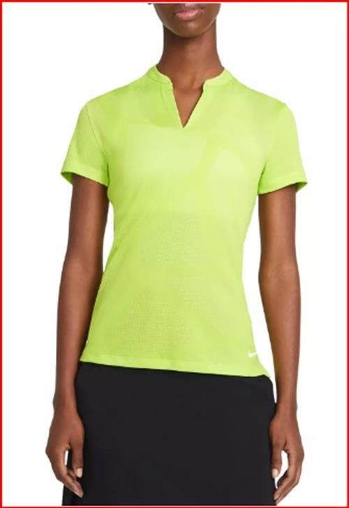 Nike Women's Course Jacquard Short Sleeve Golf Polo XXL