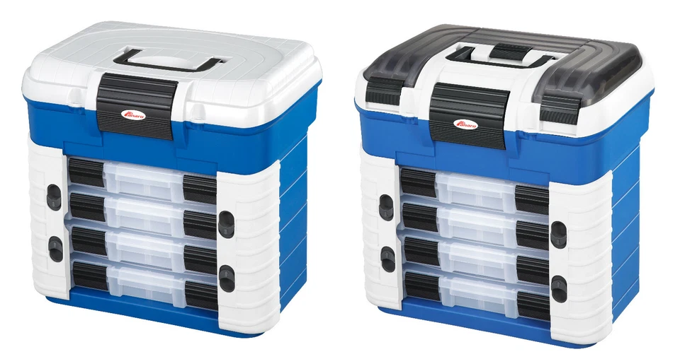 Angelbox Angelkoffer mit Zubehörbox Köderbox Sortierbox 400 x 420 x 303 mm