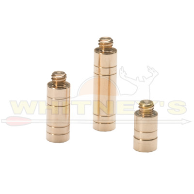 Black Eagle .2445 Screw-In Brass Insert Weights - 50gr. - 12pk - 10