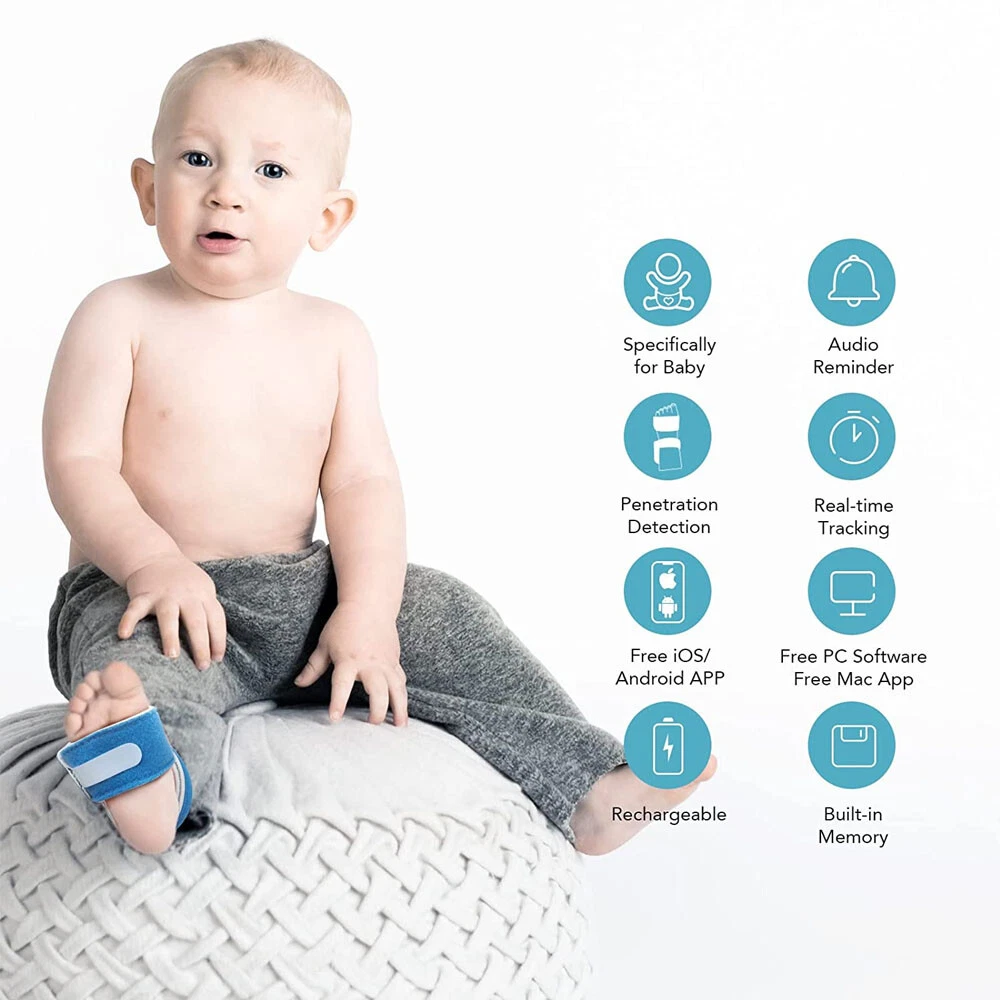 Baby heart rate oxygen monitor sales