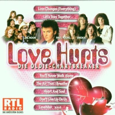 Oldie Chartbreaker-Love hurts (Disky) Paul Young & the Q-Tips, Al Green, .. [CD]