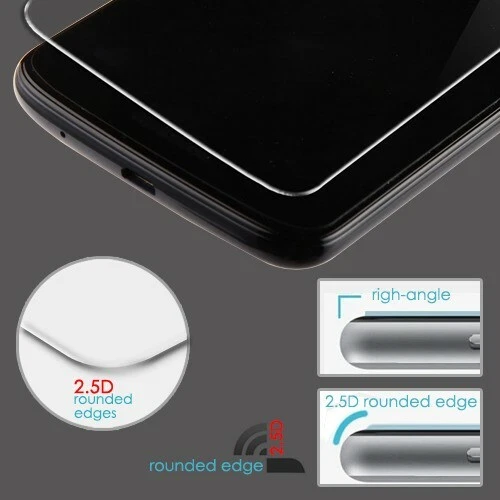 Protector de pantalla de vidrio templado premium para MOTOROLA Moto E5 G6 Play Forge Foto 3 de 4