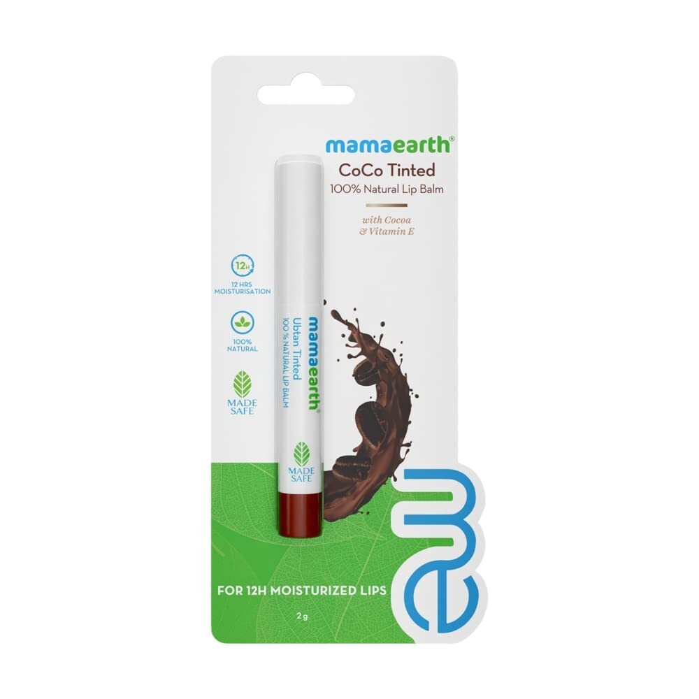 mamaearth vitamin c tinted lip balm CoCo 100% Natural with Cocoa and E 2g And the application is No artificial colors Name:Bundle15537_2026-04-16T04:40:491 Vitamin C Glutathione Skin