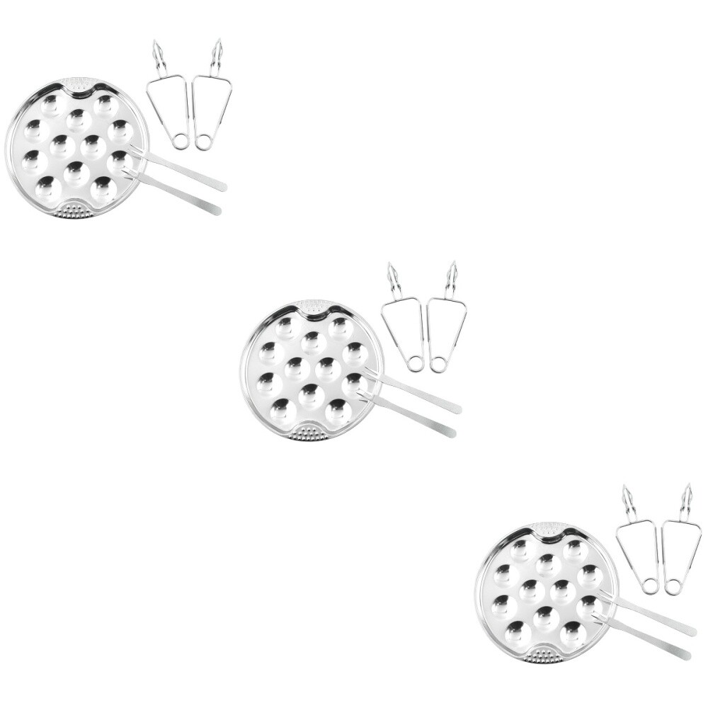 3 Set Restaurant Serving Plate Accessory Tray Round Platter Appetizer eBay