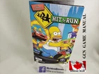 MANUAL GCN - SIMPSONS HIT AND RUN Gamecube 'Replacement' Instruction Booklet