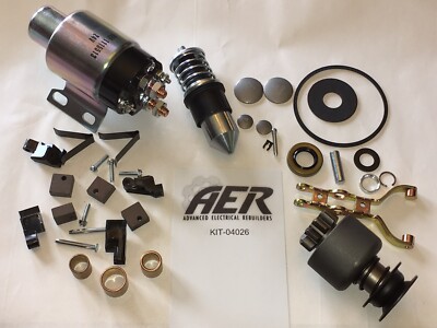 1968 1969 1970 John Deere JD500A Diesel Delco 1113190 24 Volt Starter Repair Kit