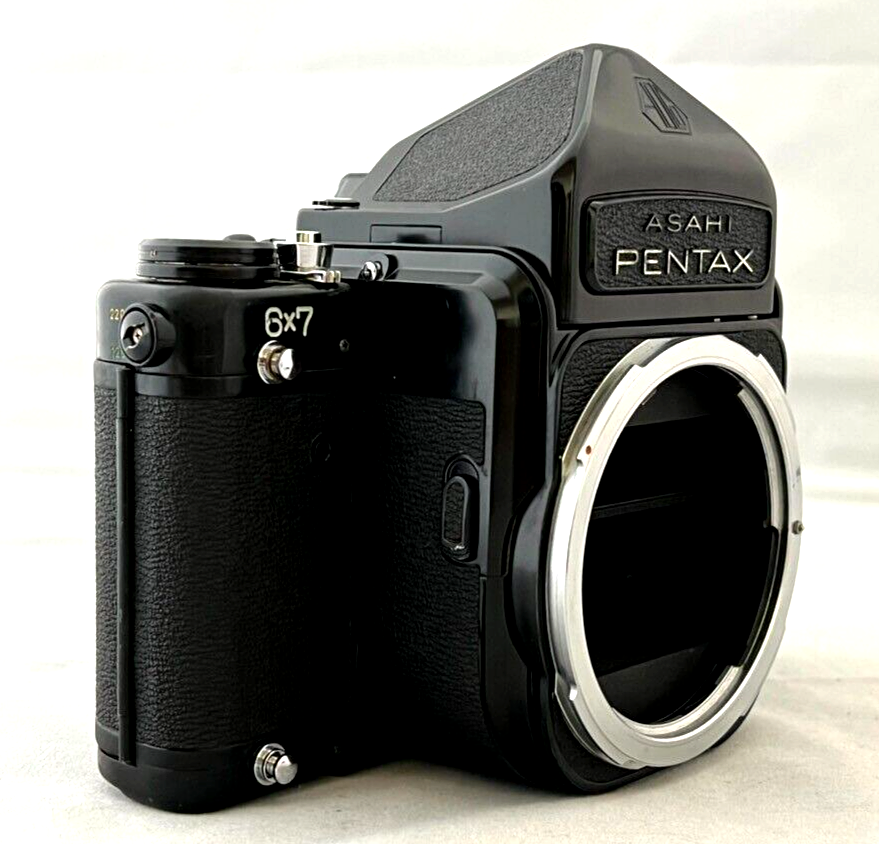 Near MINT w/cap】Pentax 6x7 TTL mirror up late 67 Camera Body from