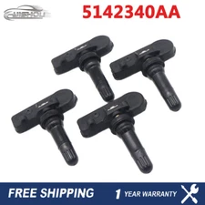 Set of 4pcs Tire Pressure Sensor TPMS 315MHz for Jeep Dodge Chrysler 5142340AA