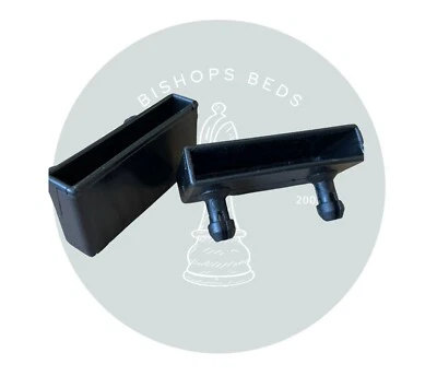 BISHOPS BEDS LTD Bed Slat Holders for Side Rail to fit 52mm Bed Slats - Pack of 10