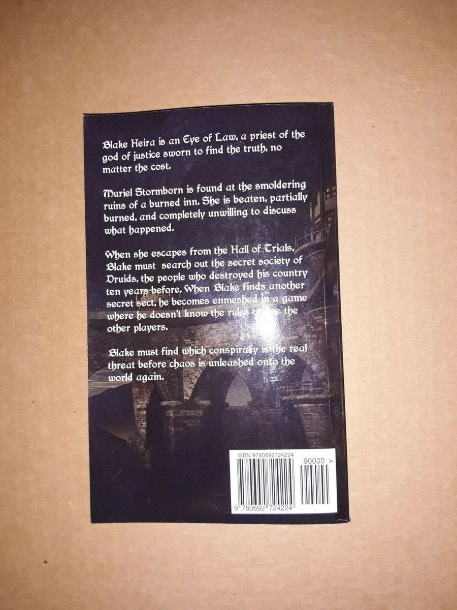 HEIR OF CHAOS BLAKE Heira series book 1 9780692724224 | eBay