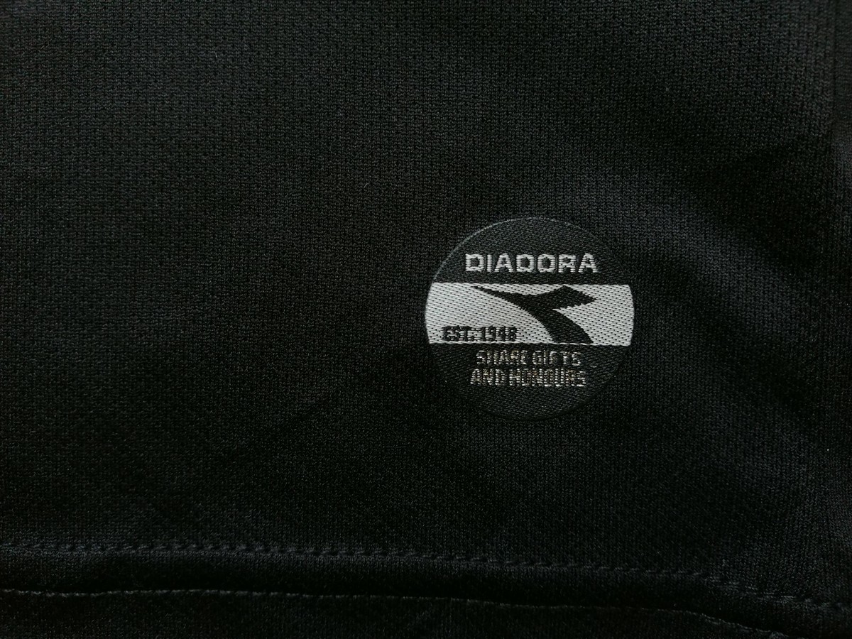 Maillot Extérieur Nordsjaelland FC 2017-2018 - Diadora Taille L - Noir - Très Bon état