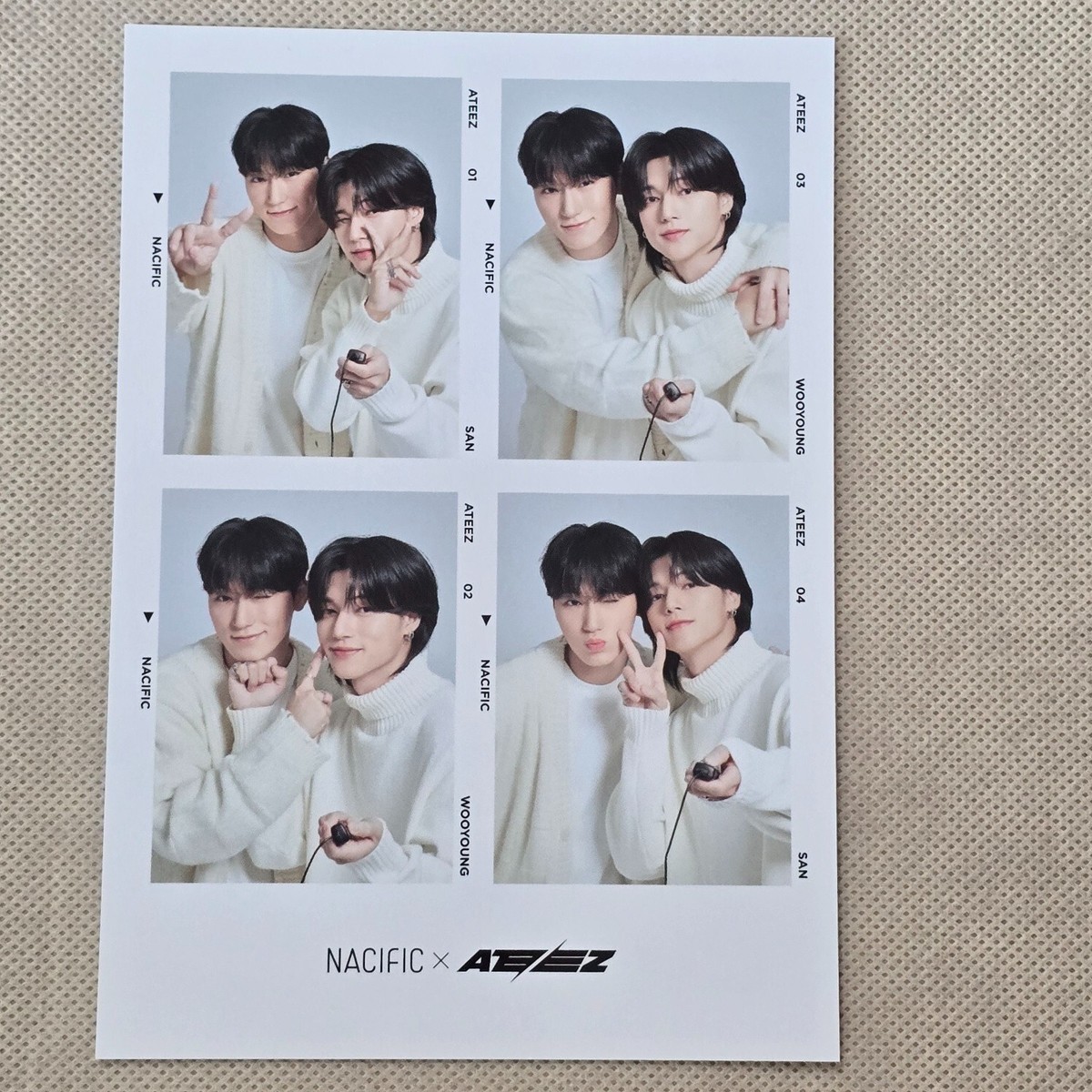 ateez nacific ナシフィック　コンプリート NACIFIC X ATEEZ Shine Mood Slick Set – Coréelle