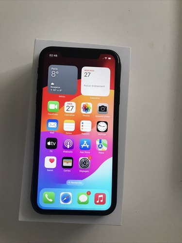 Apple iPhone XR - 128 Go - Noir (Désimlocké) - Photo 3 sur 4