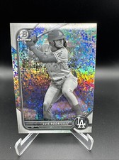 2022 Bowman Chrome | Luis Rodriguez | Dodgers | Black White Diamond | BCP-238