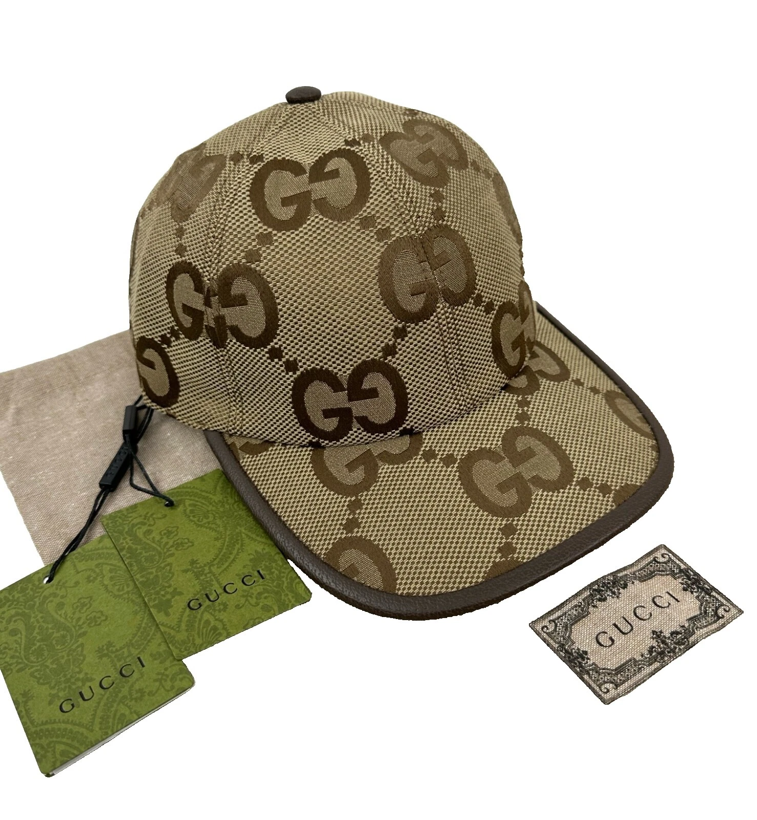 Gucci Men's Solid Baseball Caps