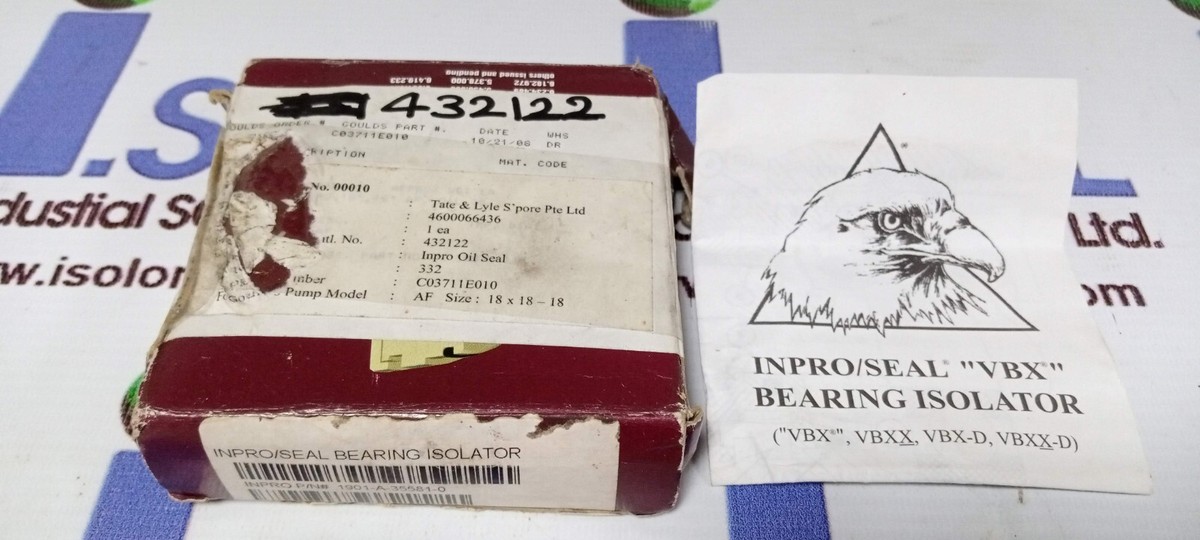 INPRO/SEAL 1901-A-35581-0 VBX Bearing Isolator 2.625 Shaft