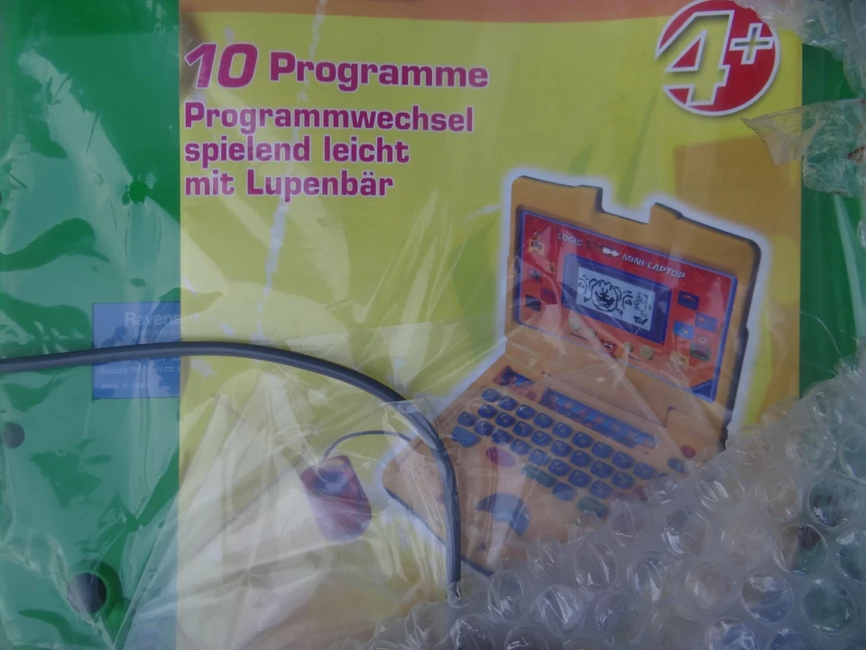 Logik PC Laptob Spiel Lerncomputer Kinder Lernen Computer 90er Ravensburger NEU - Bild 4 von 4