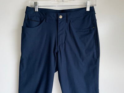 Lululemon ルルレモン ABCパンツ メンズ ネイビー 28 LULULEMON