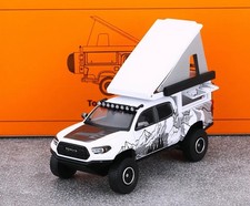 Gcd 164 White Tacoma Camper Pickup Orv Sports Model Diecast Metal Car