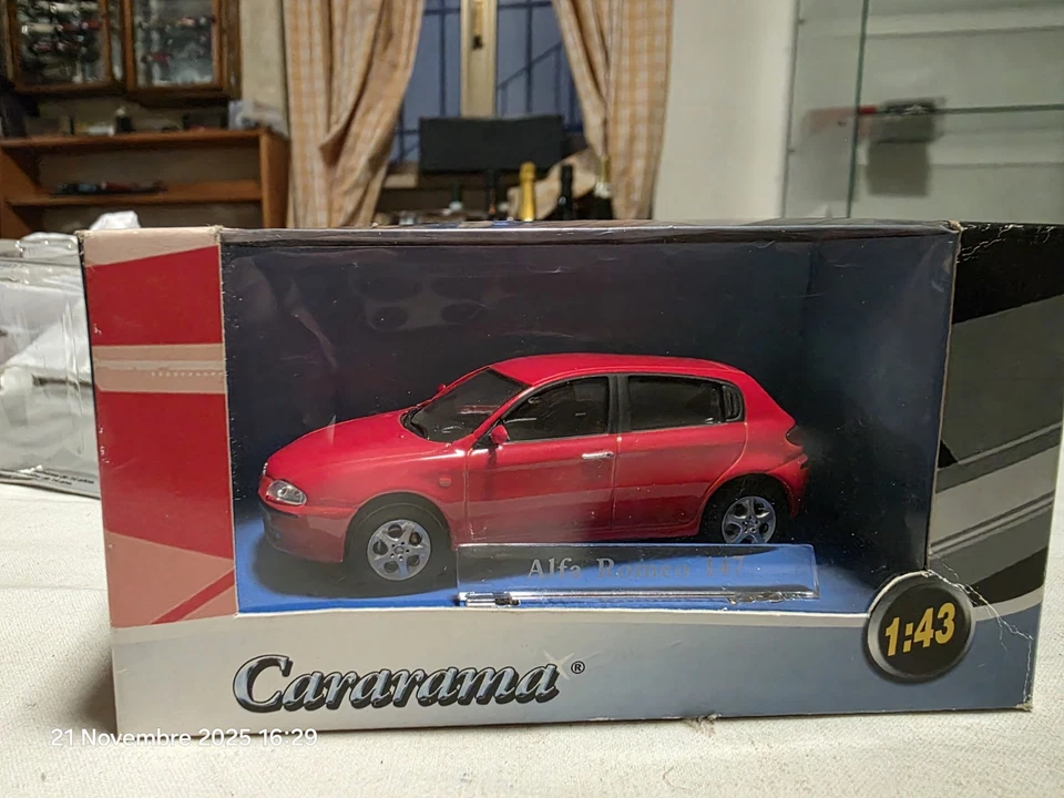 ​🚗 Annuncio di Vendita: Modellino Cararama Alfa Romeo 147 (Scala 1:43)... - Immagine 3 di 3