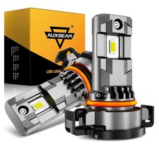 Auxbeam Canbus 2504 5202 Led Fog Light Bulb 6500k White Extremely Bright 20000lm Auxbeam Canbus 2504 5202 Led Fog Light Bulb 6500k White Extremely Bright 20000lm