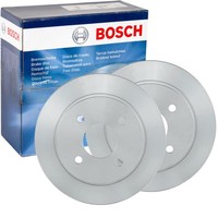 2X Bosch Bremsscheiben 253Mm BelÜFtet Hinten Passend FÜR Ford Cougar Mondeo