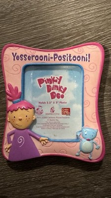 Rare Vintage 2006 Pinky Dinky Doo Photo Frame Noggin Sesame Workshop GUND Y2K