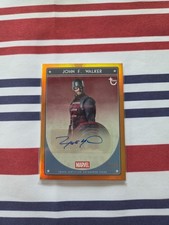 2026 Topps Captain America Brooklyn Collection John Walker ORANGE autograph /25