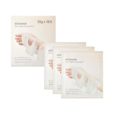 mixsoon Bean Collagen Hydrogel Mask - Hydration All-In-One Firming, Pack of 3 