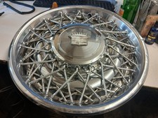 Cadillac Deville Fleetwood 15 Oem Wire Metal Hub Cap Wheel Cover 253786 Cadillac Deville Fleetwood 15 Oem Wire Metal Hub Cap Wheel Cover 253786